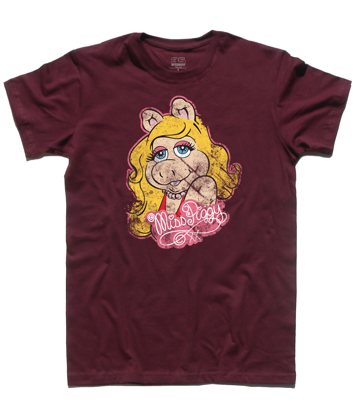 miss_piggy_muppets_t-shirt_uomo_BO Miss piggy t-shirt uomo the Muppet Show