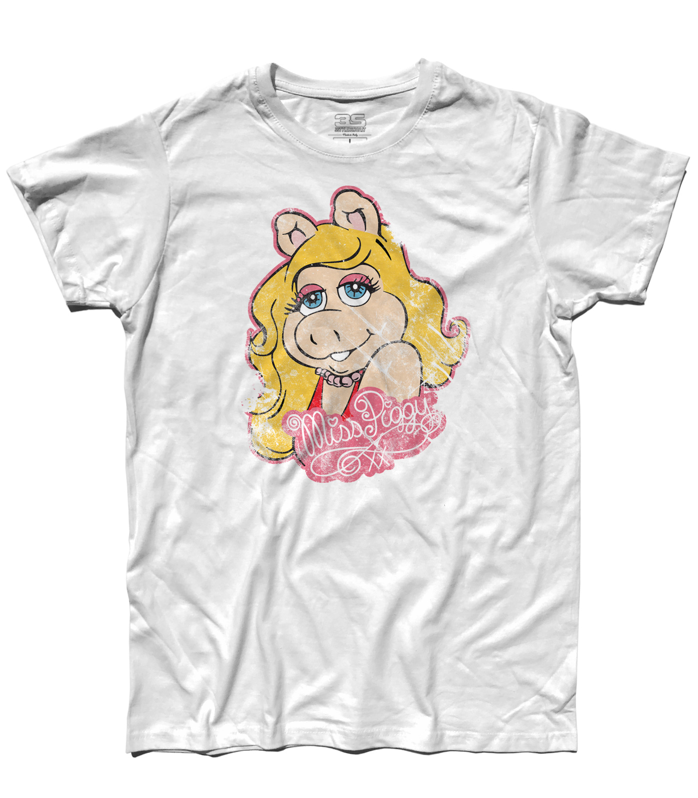 miss_piggy_muppets_t-shirt_uomo_WH Miss piggy t-shirt uomo the Muppet Show