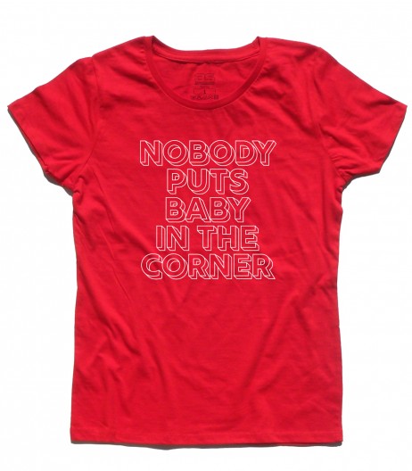 dirty dancing t-shirt donna nobody puts baby in a corner