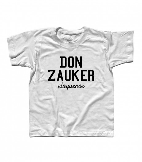 Daitarn 3 t-shirt bambino con scritta Don Zauker eloquence