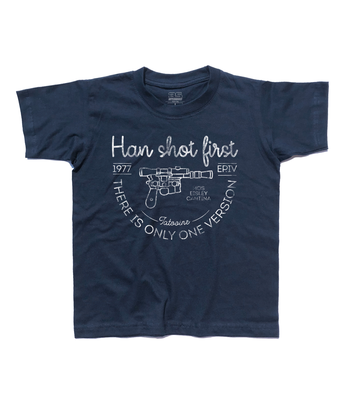 han_shot_first_star_wars_t-shirt_bambino_NA han shot first t-shirt bambino inspired by Star Wars