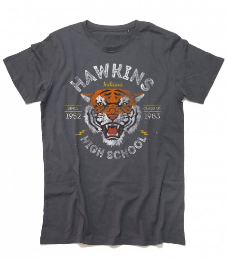 Hawkins High School t-shirt uomo ispirata a Stranger Things