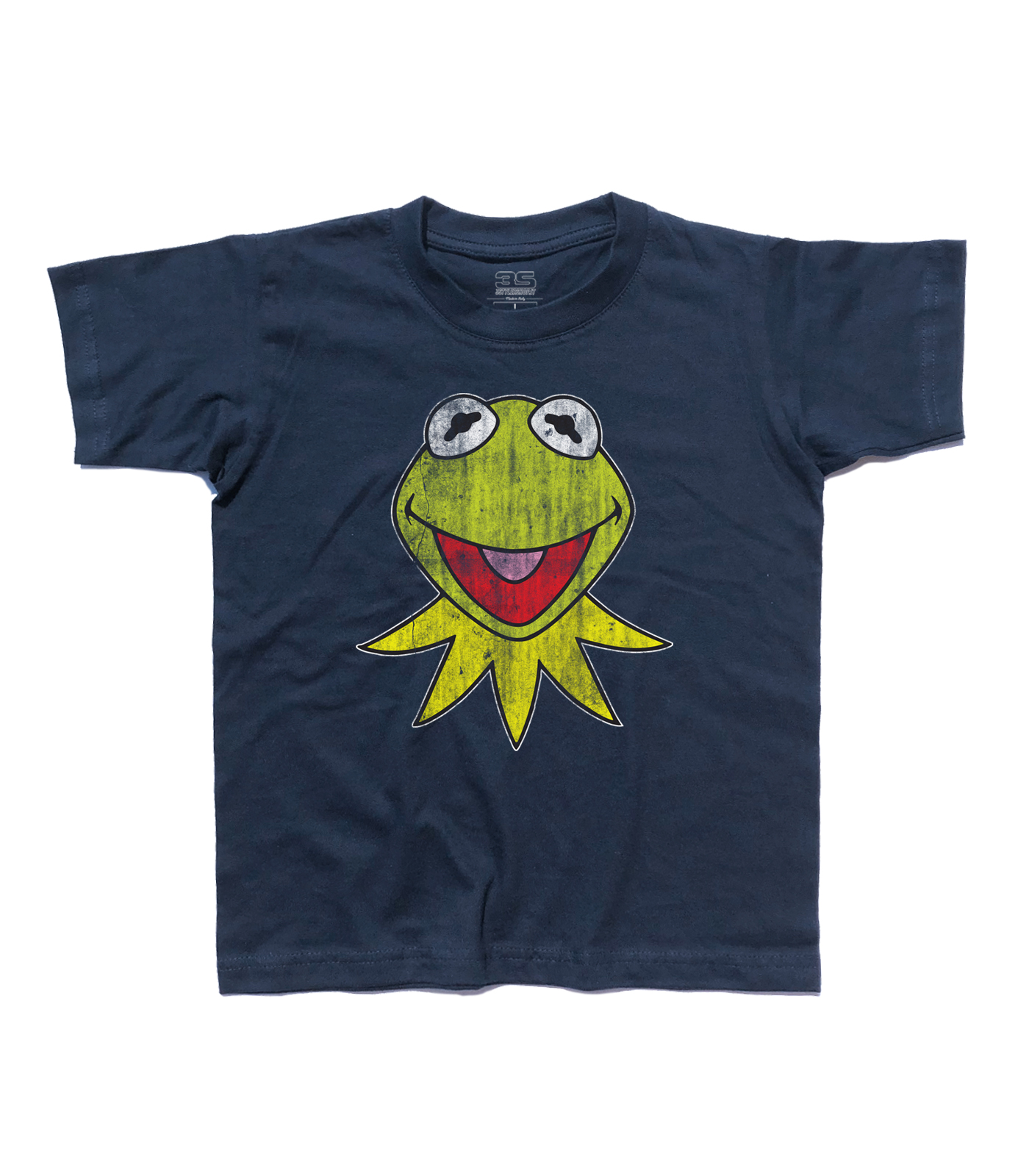 kermit_muppets_show_t-shirt_bambino_NA kermit t-shirt bambino raffigurante la rana presentatrice del Muppet Show