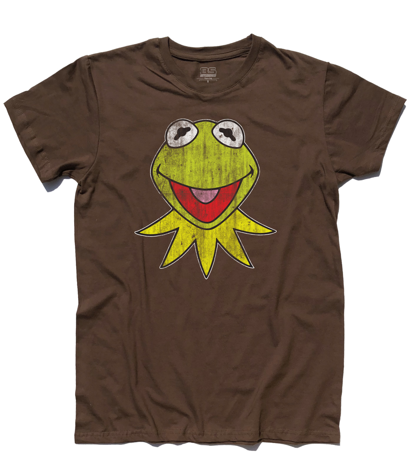 kermit_muppets_show_t-shirt_uomo_BR kermit t-shirt uomo raffigurante la rana presentatrice del Muppet Show