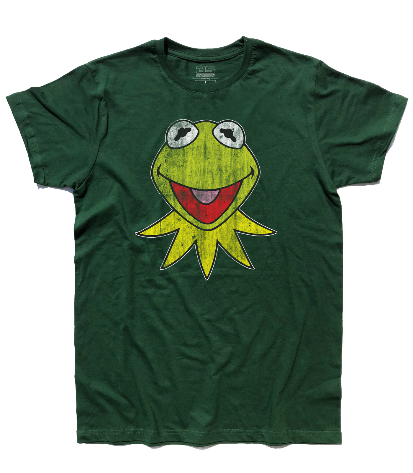 kermit_muppets_show_t-shirt_uomo_VB kermit t-shirt uomo raffigurante la rana presentatrice del Muppet Show