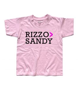 Grease t-shirt bambino con scritta Rizzo > Sandy