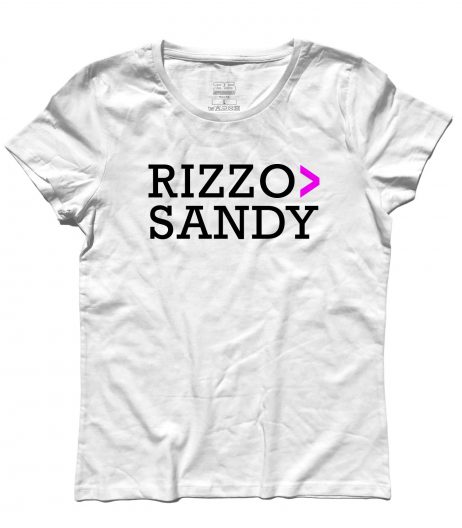 Grease t-shirt donna con scritta Rizzo > Sandy