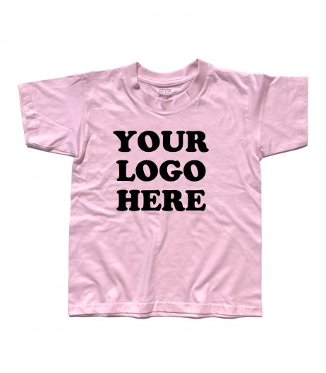 your logo here t-shirt bambino non personalizzabile