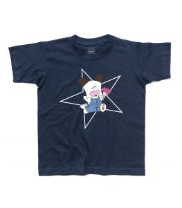 t-shirt bambino maniche corte con stampa hello spank
